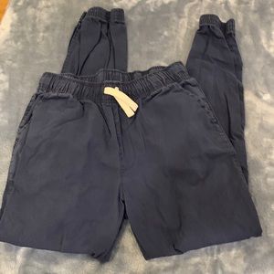 Boys navy blue jogger pants